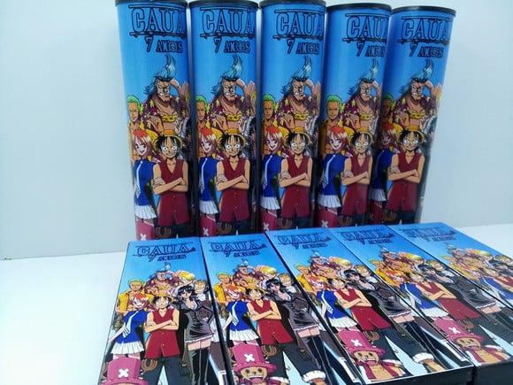 Kit Domino + Pega Varetas Tema One Piece