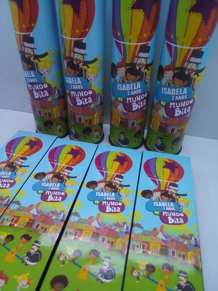 Kit Domino e Pega Vareta Personalizado Tema Mundo Bita