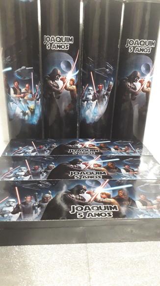 Kit Domino e Pega Vareta Personalizado Tema Star Wars
