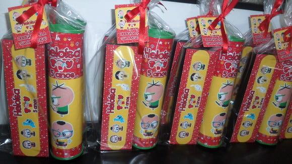 Kit Domino e Pega Vareta Personalizado Turma da Monica Toy