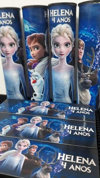 Kit Domino e Pega Varetas Frozen