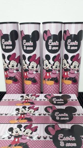 Kit Domino e Pega Varetas Minnie e Mickey