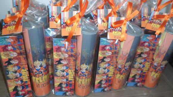 Kit Domino e Pega Varetas Personalizado Dragon Ball