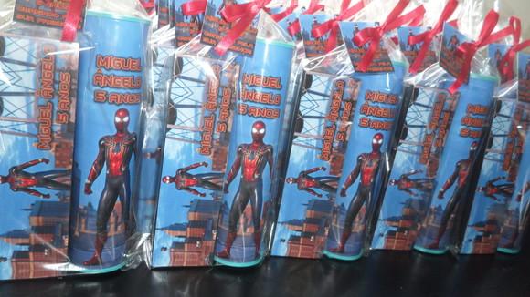 Kit Domino e Pega Varetas Personalizado Homem Aranha