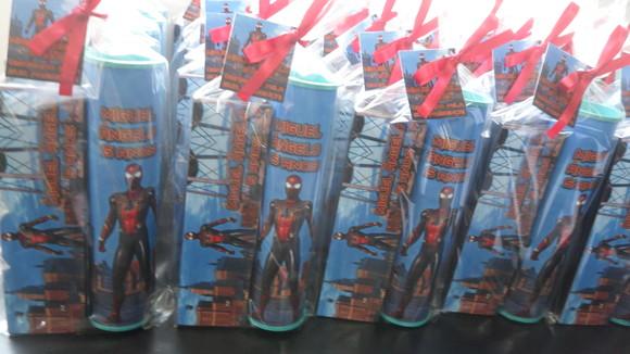 Kit Domino e Pega Varetas Personalizado Homem Aranha