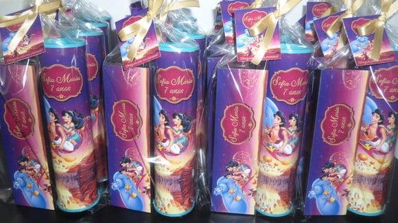 Kit Domino e Pega Varetas Personalizado Jasmine e Aladim