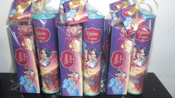 Kit Domino e Pega Varetas Personalizado Jasmine e Aladim