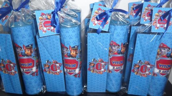 Kit Domino e Pega Varetas Personalizado Patrulha Canina
