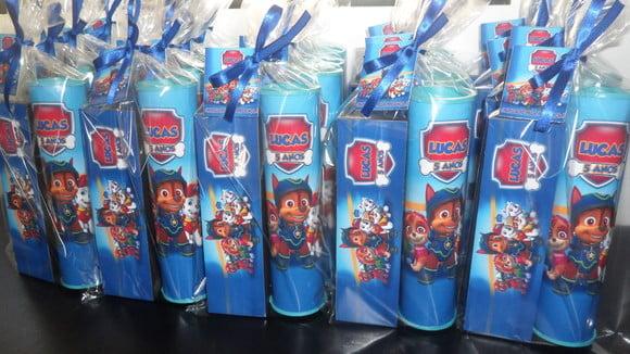 Kit Domino e Pega Varetas Personalizado Patrulha Canina