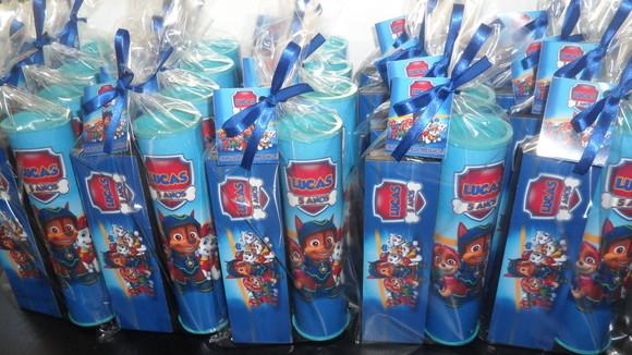 Kit Domino e Pega Varetas Personalizado Patrulha Canina