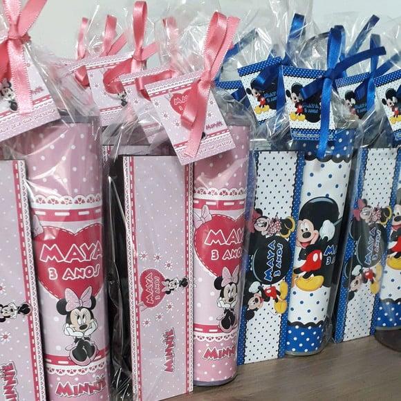 Kit Domino e Pega Varetas Personalizado Tema Minnie e Mickey