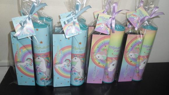 Kit Domino e Pega Varetas Personalizado Tema Unicornio