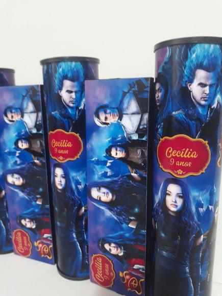 Kit Domino e Pega Varetas Personalizados Tema Descendentes