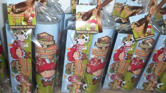 Kit Domino e Pega Varetas Personalizados Tema Fazendinha