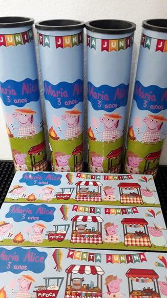 Kit Domino e Pega Varetas Pig no Parque