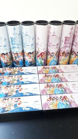 Kit Domino e Pega Varetas Principes e Princesas