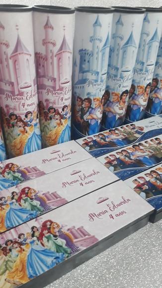 Kit Domino e Pega Varetas Principes e Princesas