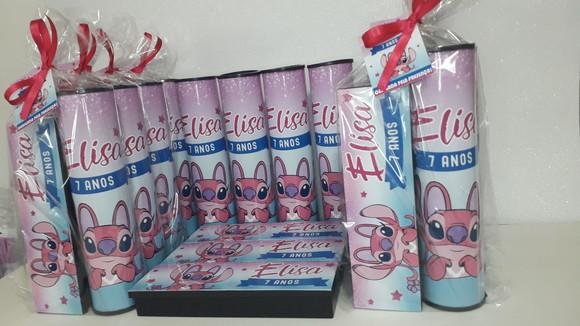Kit Dominó e Pega Varetas Stitch