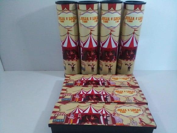 Kit Domino e Pega Varetas Tema Circo