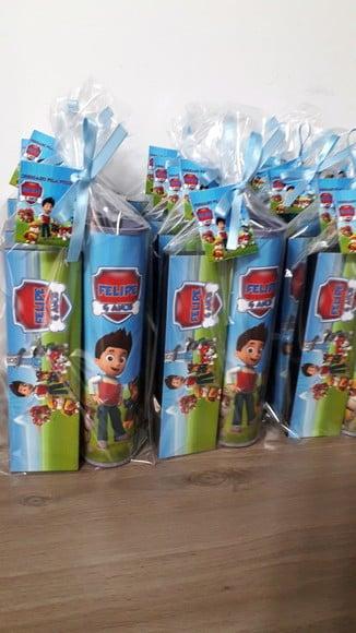 Kit Domino e Pega Varetas Tema Patrulha Canina