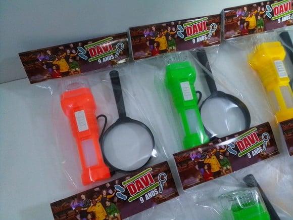 Kit Dpa Lanterna e Lupa