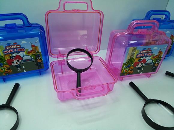 Kit Maletinha Acrílica + Lupa