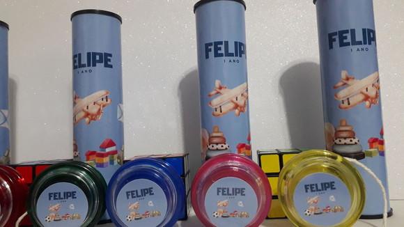 Kit Pega Varetas + Cubo Magico + Ioio Brinquedos Antigos