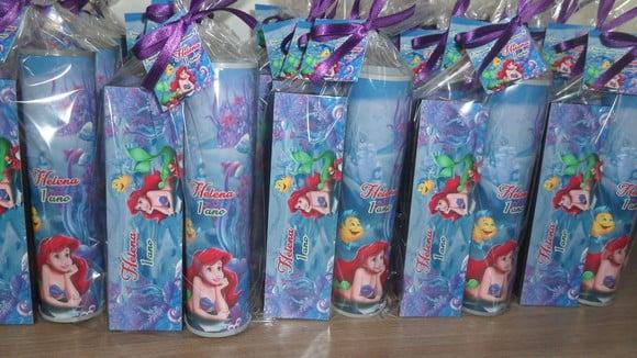 Kit Pega Varetas + Dominó Personalizado Pequena Sereia