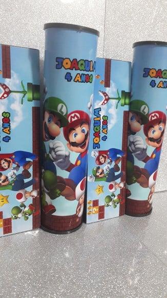 Kit Pega Varetas + Dominó Personalizado Super Mario