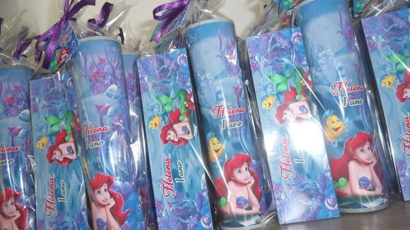 Kit Pega Varetas + Dominó Personalizado Pequena Sereia
