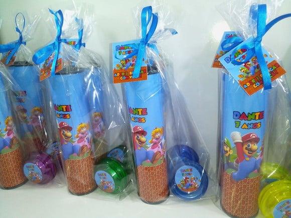 Kit Pega Varetas + Ioiô Cores Sortidas Tema Mário