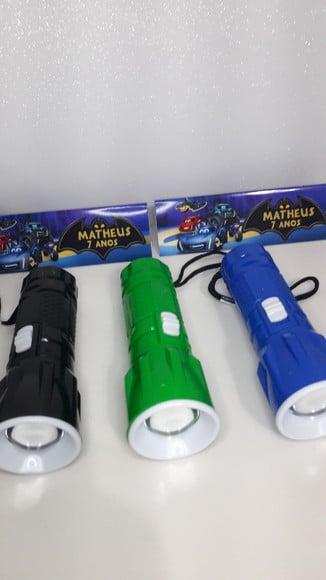 Lanterna Brinquedo Infantil Personalizada Batman Wheels