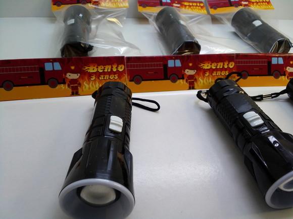 Lanterna Brinquedo Infantil Personalizada Bombeiro