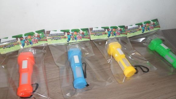 Lanterna Brinquedo Infantil Personalizada Qualquer Tema