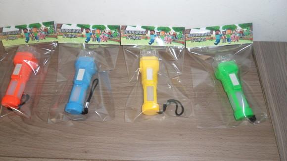 Lanterna Brinquedo Infantil Personalizada Qualquer Tema