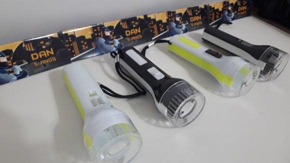 Mini Lanterna Personalizado com Tema Batman