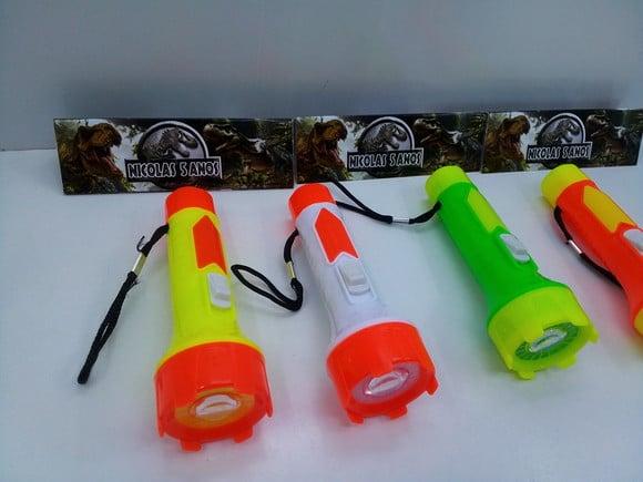 Mini Lanterna Personalizado com Tema Dinossauro