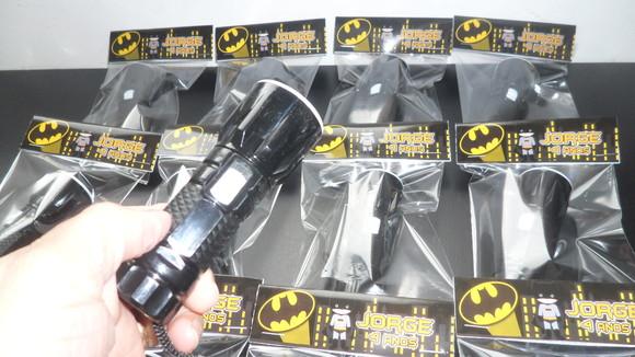 Mini Lanterna Personalizado com Tema Batman
