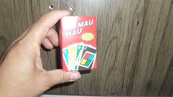 Mini Mau Mau Medida da Carta: 2,9x4,4 cm