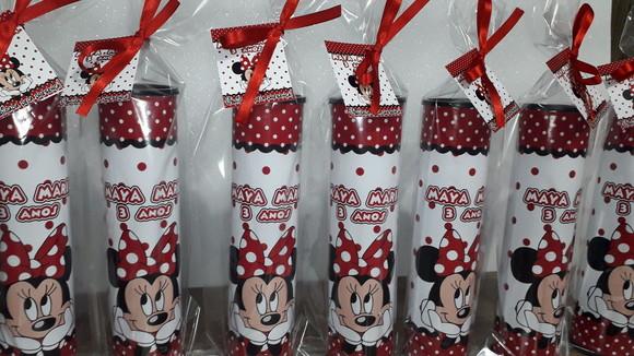 Pega Vareta Personalizado Tema Minnie