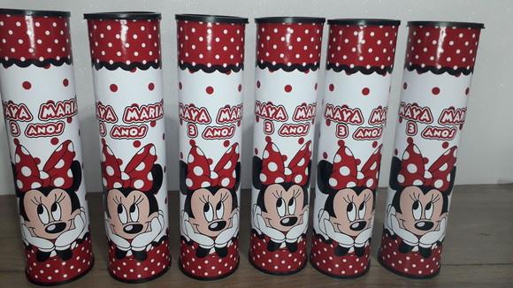 Pega Vareta Personalizado Tema Minnie