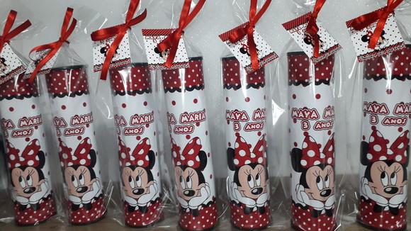 Pega Vareta Personalizado Tema Minnie