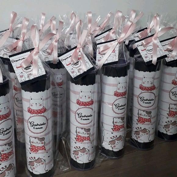 Pega Varetas Personalizados Tema Gatinha