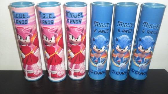 Pega Varetas Tema Sonic Menina e Sonic Menino