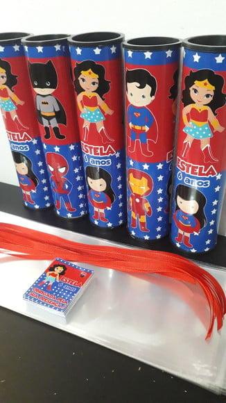 Pega Varetas Tema Super Herois