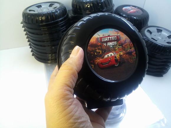 Pote Roda Plasútil Personalizado Carros