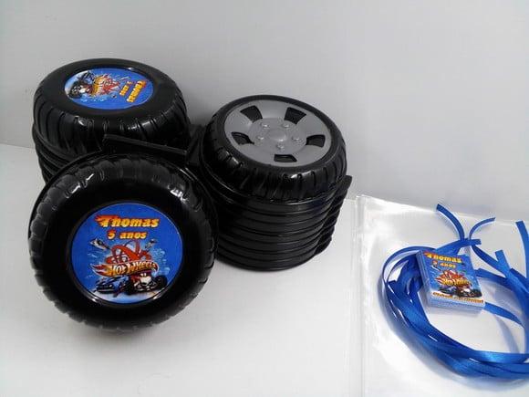 Pote Roda Plasútil Personalizado Hot Wheels