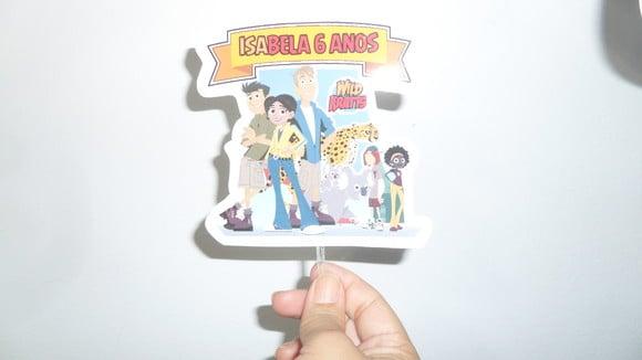Topo de Bolo Irmãos Kratts