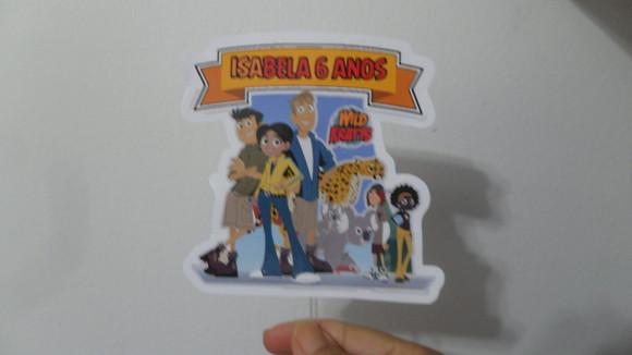 Topo de Bolo Irmãos Kratts