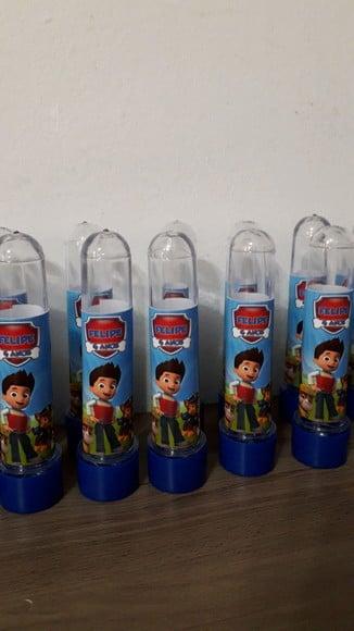 Tubete Personalizado Tema Patrulha Canina